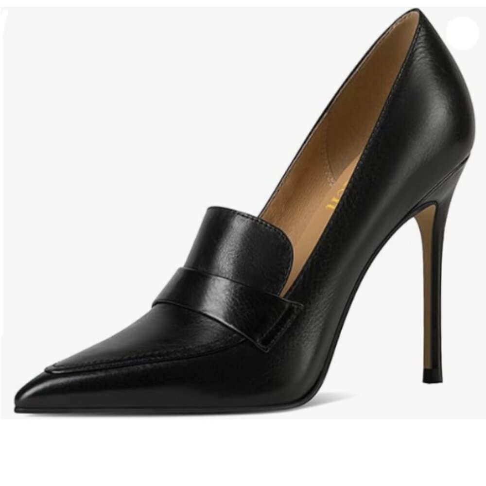Elegant Black Stiletto Heels